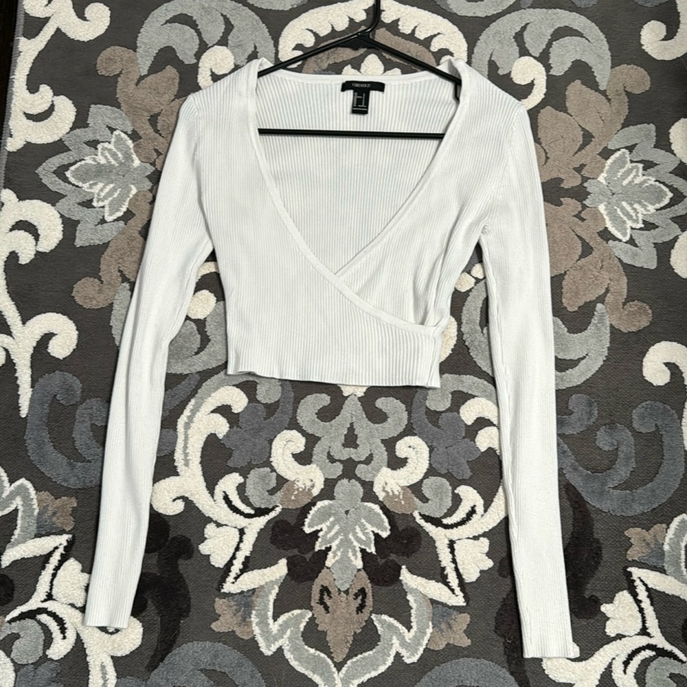 Long Sleeve Crop Top